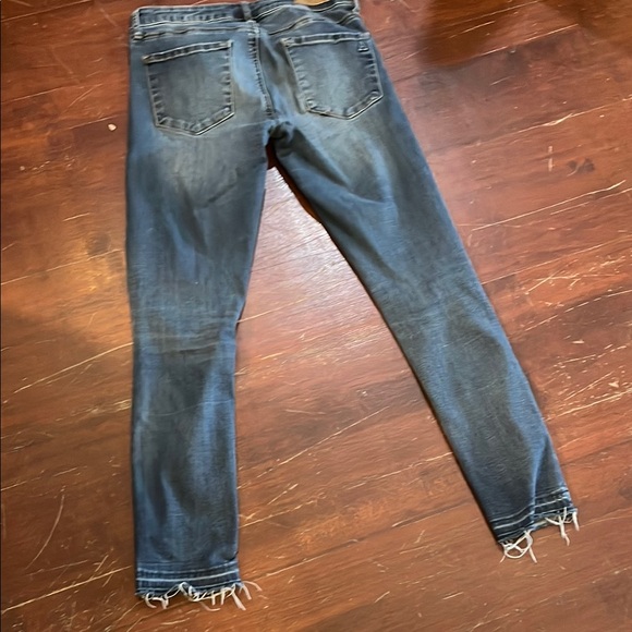 Articles Of Society Blue Skinny Jeans with Distressed Details - Picture 6 of 9